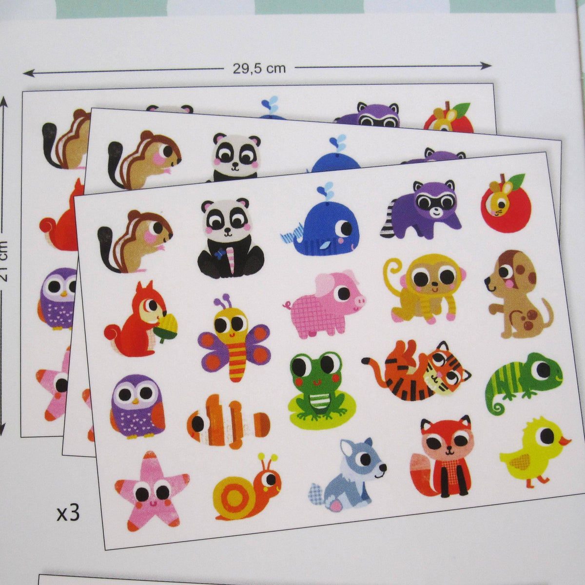 Djeco Stickers - Baby Animals