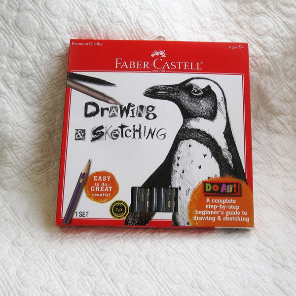 Faber-Castell Drawing and Sketching Kit, Ages 9+ – Dragonfly Castle