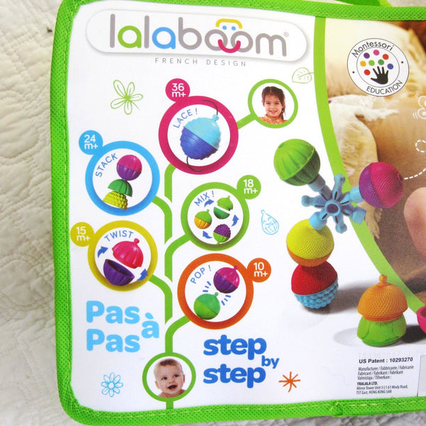 Lalaboom - Educational Pop Beads - 48 Piece Set  